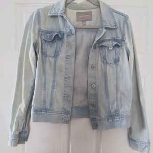 BANANA REPUBLIC LIGHT WASH DENIM JACKET | XS